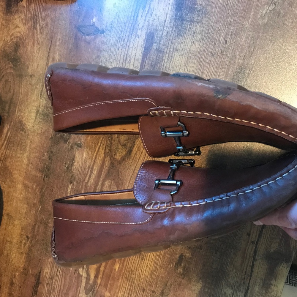 1901 Nordstrom Brown Loafers - Picture 2 of 4